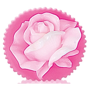 Bulgarian Rose Rose Fantasy - Rose Blossom Pink-Fehér Dekoratív Glicerines Szappan 