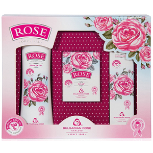 Bulgarian Rose Rose Ajándékcsomag Tusfürdővel 
